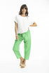 Linen Pant in Parrot