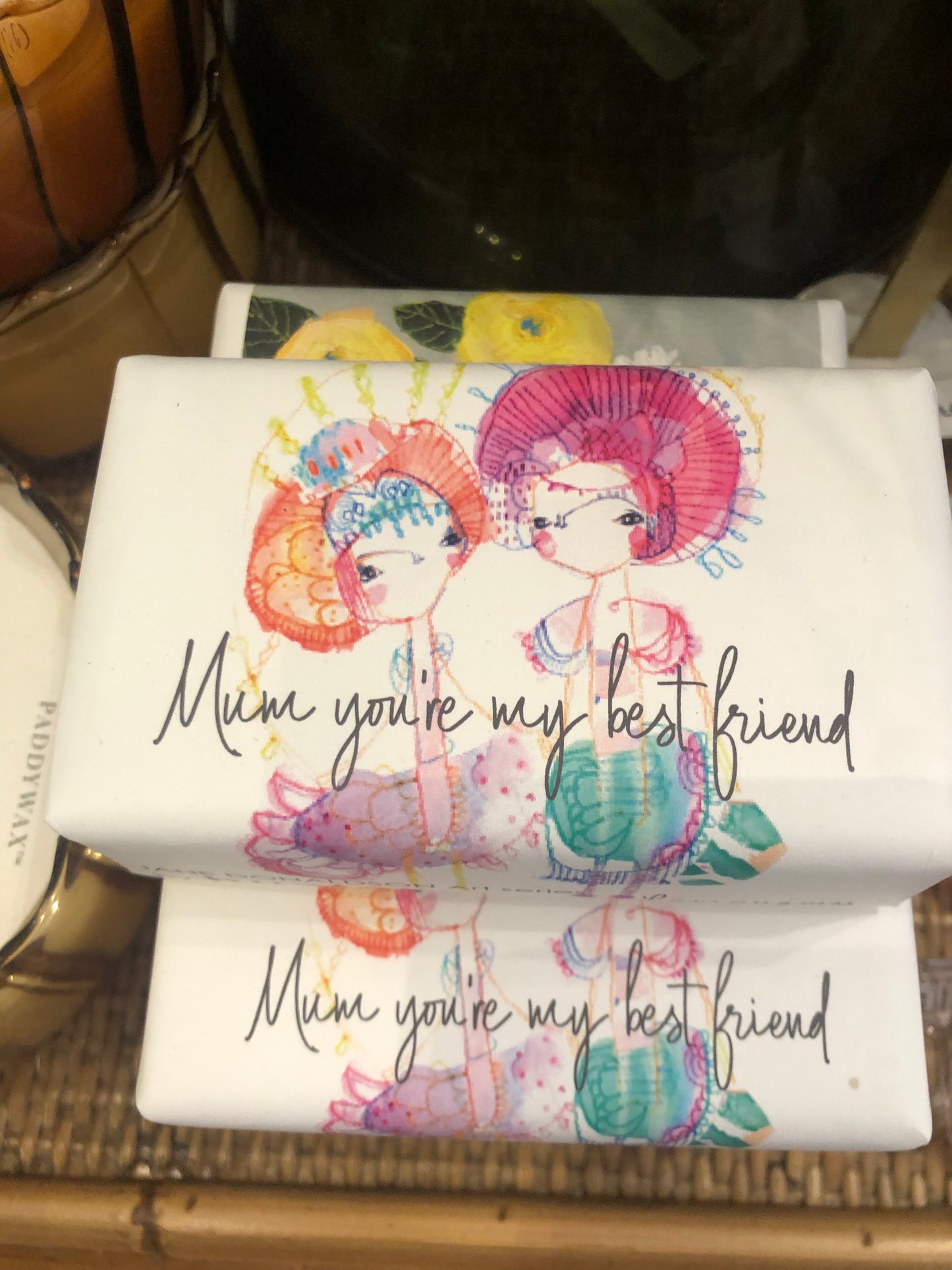 JD ‘Velvet & Clementine' Mum You’re my best friend Natural Bar Soap