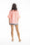 Ariana Frill Sleeve Top in Pink