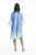 Heidi Blue Layered Dress with Frill Sleeve PRE ORDER