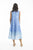 Heidi Blue Sleeveless Boho Dress