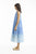 Heidi Blue Sleeveless Boho Dress