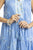 Heidi Blue Sleeveless Boho Dress