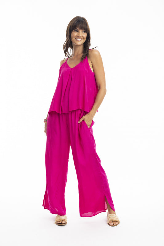 Essentials Cami in Fuschia