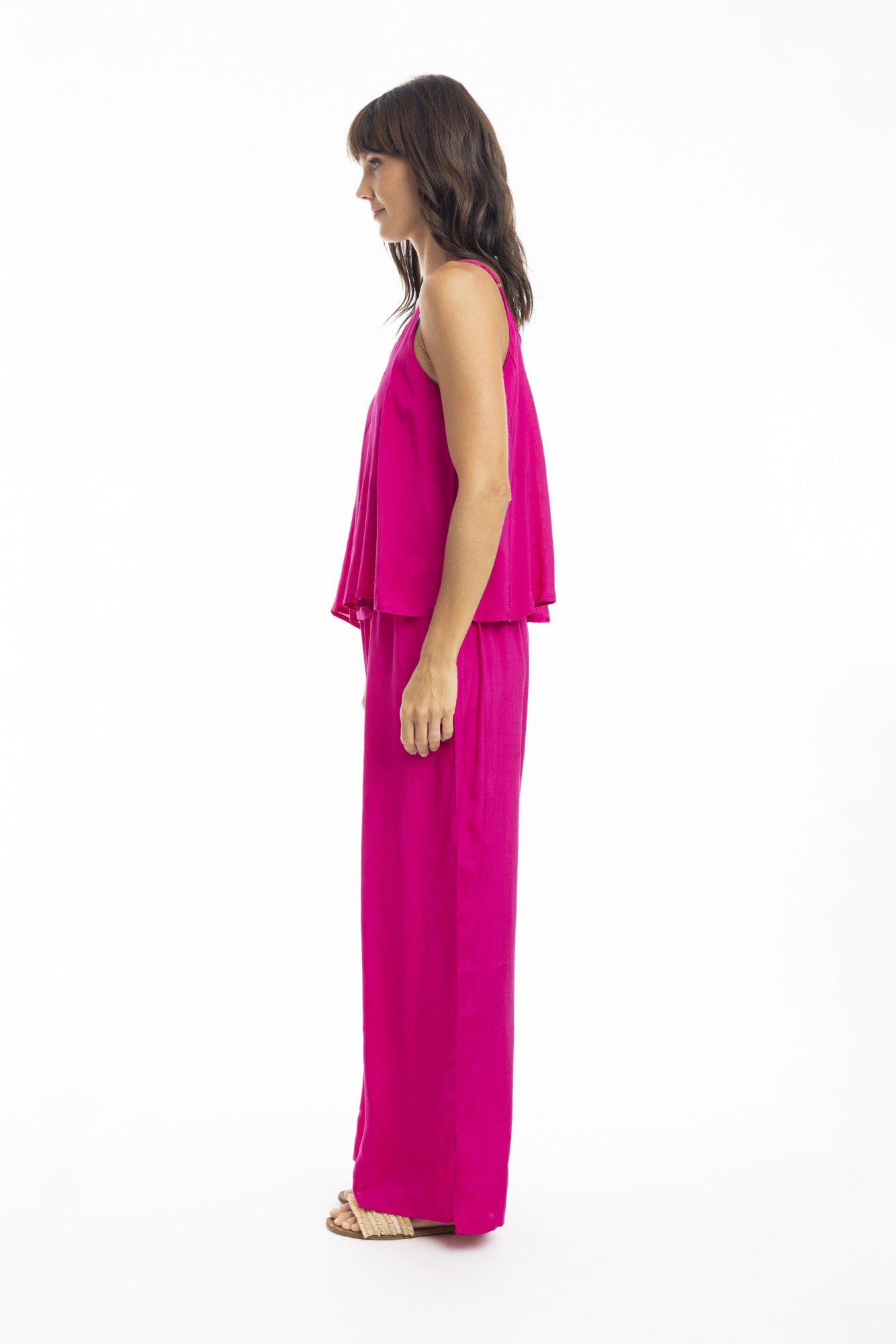 Essentials Cami in Fuschia