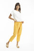 Linen Pant in Mango