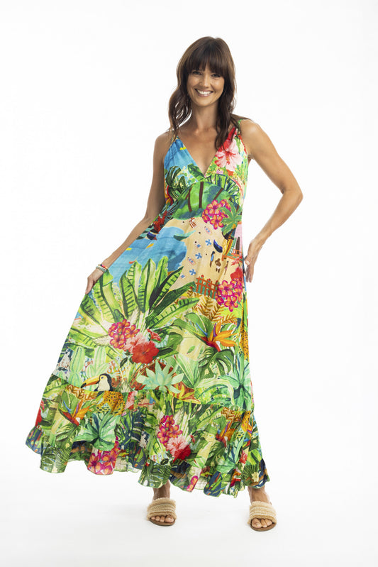 Skye Strappy Maxi Dress