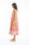 Heidi Coral Sleeveless Boho Dress