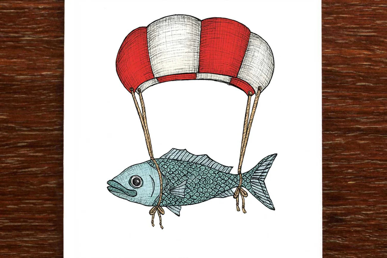 Flying Fish Card