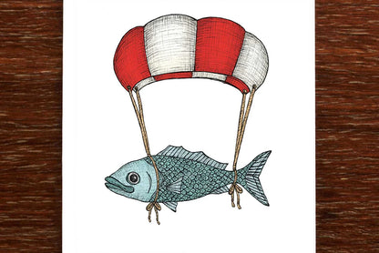 Flying Fish Card