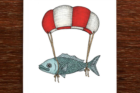 Flying Fish Card