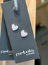 Petals Heart Sparkle Stud