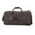 Milan Leather Overnight Bag - Rugged Leather - Brown