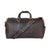 Milan Leather Overnight Bag - Rugged Leather - Brown