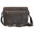 Berlin Leather Laptop Bag - Brown