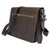 Berlin Leather Laptop Bag - Brown