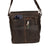 Lorne Leather Shoulder Bag - Brown