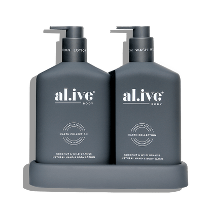 al.ive Coconut & Wild Orange | Wash & Lotion Duo
