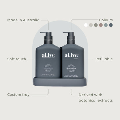 al.ive Coconut & Wild Orange | Wash & Lotion Duo