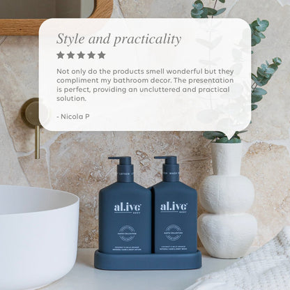 al.ive Coconut & Wild Orange | Wash & Lotion Duo