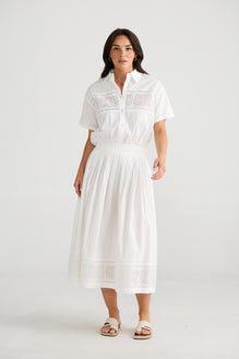 Paris Skirt White