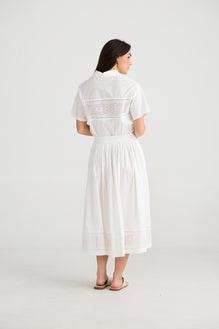 Paris Skirt White