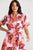 Rossellini Short Sleeve Dress Azalea