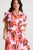 Rossellini Short Sleeve Dress Azalea