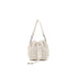 Mindy White Bucket Bag