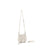 Mindy White Bucket Bag