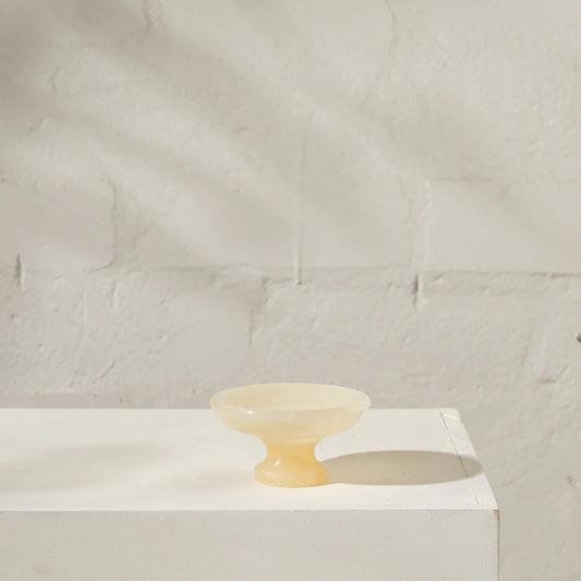 Kasper Onyx Stand Bowl
