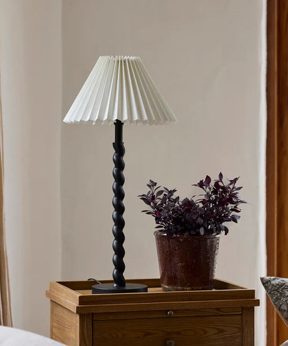 Twist Table Lamp Base - Short