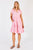 Arielle Tiered Dress Pink