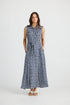 Rossellini Sleeveless Dress Navy Links