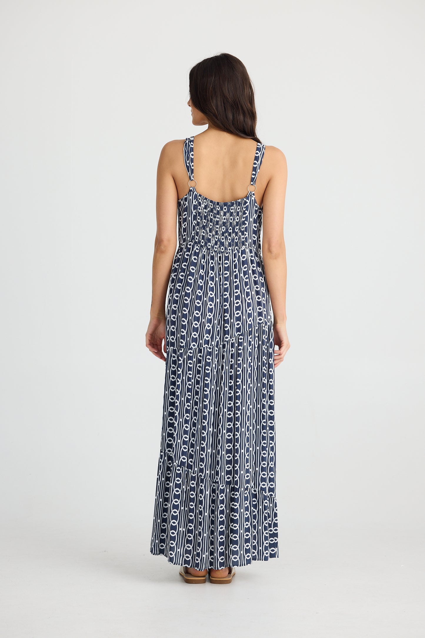 Willow Dress Navy Links