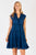 Gwen Tiered Dress Navy