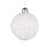 White Pearl Flower Bauble