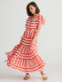 Delilah Dress Noel Stripe