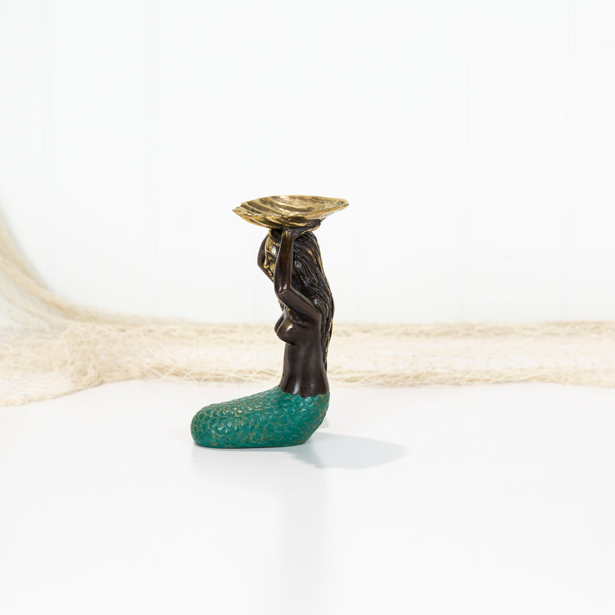 Mermaid Seated (S) Green Tail