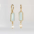 MW Euro Gold Gemstone Earrings A222