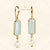 MW Gold Gemstone Earrings A222