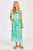 Agatha Strapless Dress Sea