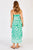 Agatha Strapless Dress Sea