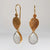 MW Gold Gemstone Earrings A197a