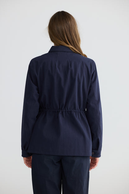 Sabbia Jacket in Navy