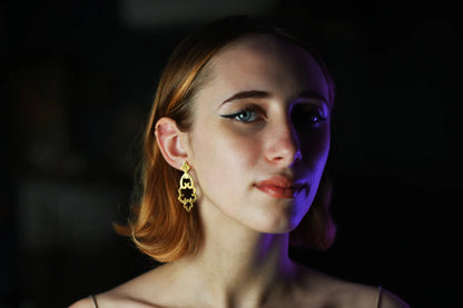 MW Gold Flock Earrings B61