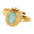 MW Gold Gemstone Ring A49