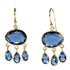 MW Gold Gemstone Earrings A36F (Various)