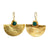 MW Gold Gemstone Earrings