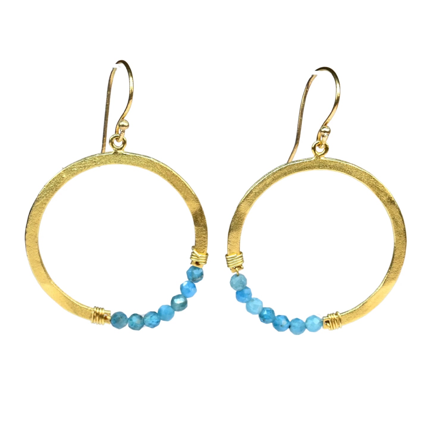 MW Gold Hoop Earrings A239 (Various)